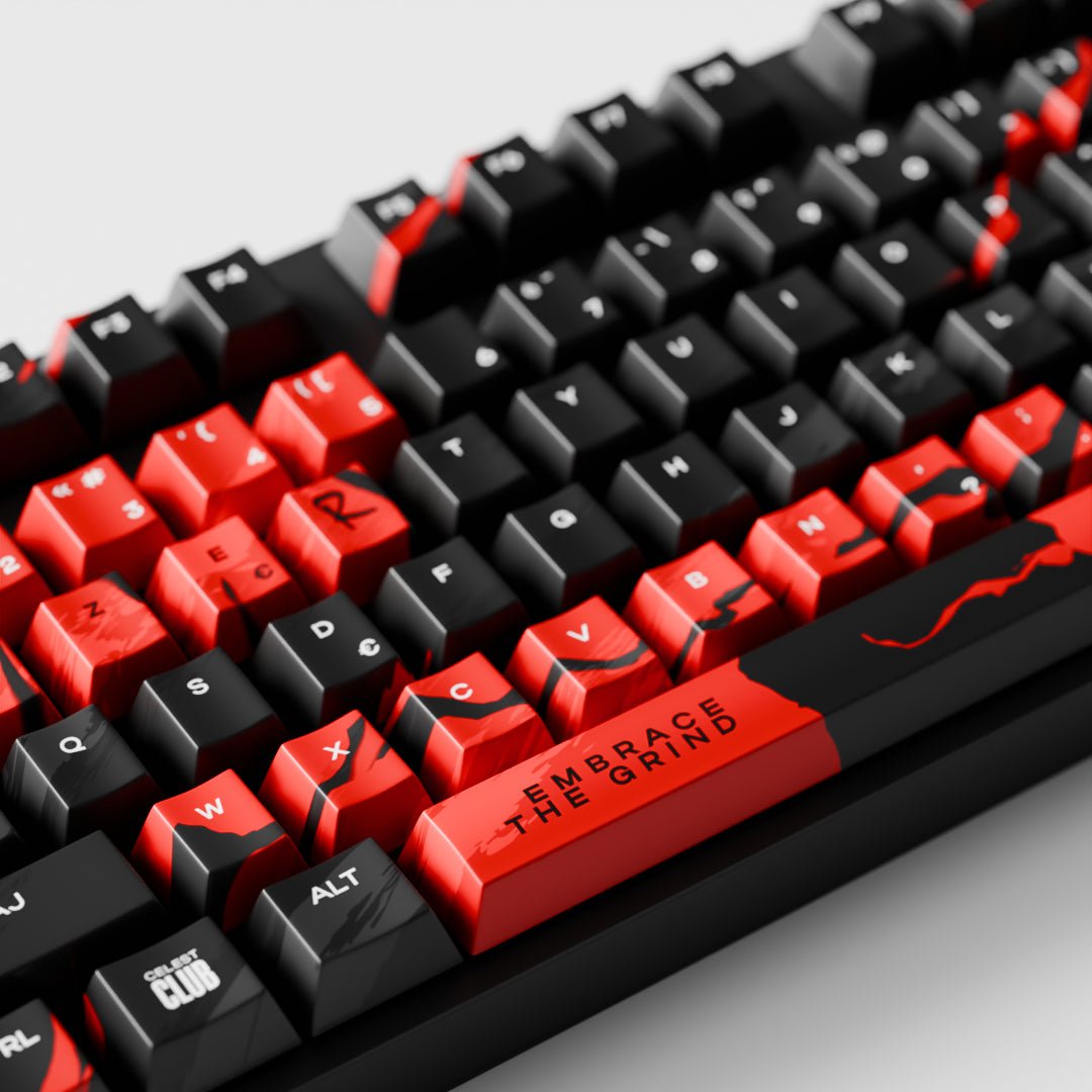 Keycaps Full Set - Embrace the Grind - PREORDER - CelestClub