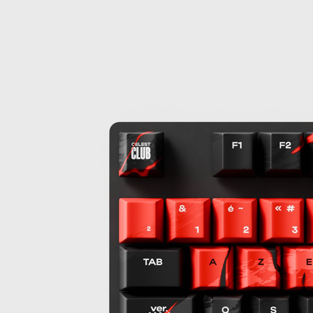 Keycaps Full Set - Embrace the Grind - PREORDER - CelestClub