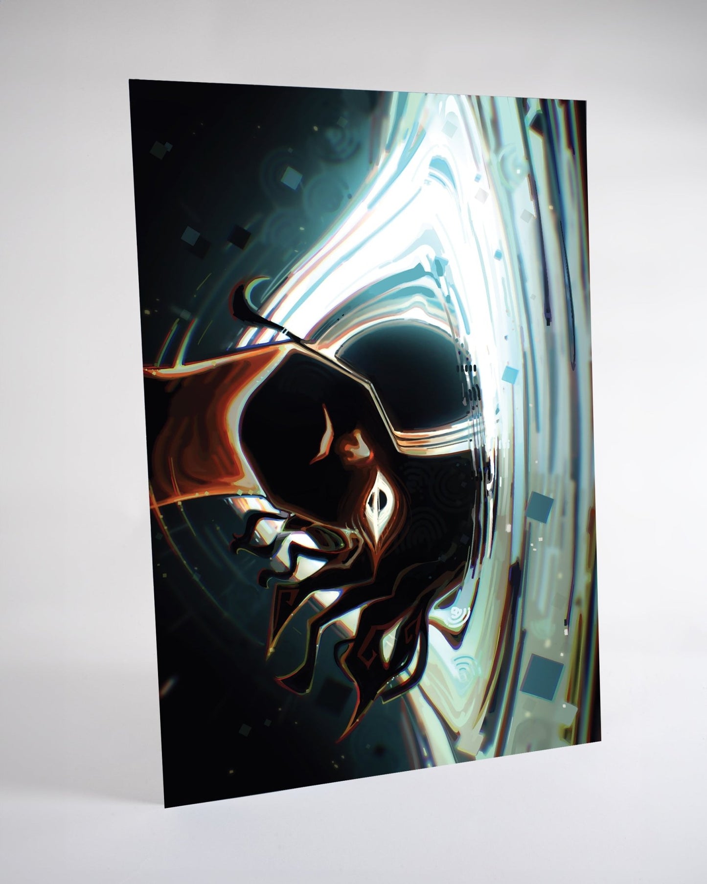 Poster en métal "" - Trou Noir 2 - CelestClub